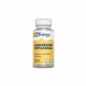 Solaray Magnesium Potassium 60 Caps Vegetales