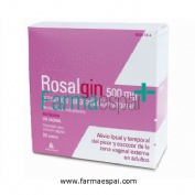 ROSALGIN 500 mg GRANULADO PARA SOLUCION VAGINAL, 20 sobres