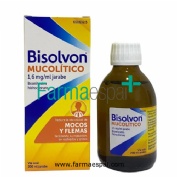 BISOLVON MUCOLITICO 1,6 mg/ ml JARABE, 1 frasco de 200 ml