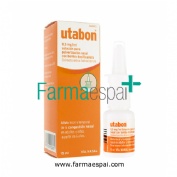 UTABON 0,5 mg/ml SOLUCION PARA PULVERIZACION NASAL CON BOMBA DOSIFICADORA, 1 envase pulverizador de 