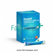 IBUDOL PEDIÁTRICO 200 MG SUSPENSIÓN ORAL , 20 sobres