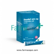 IBUDOL 400 MG SUSPENSION ORAL , 20 sobres