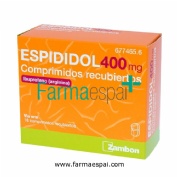 ESPIDIDOL 400 mg COMPRIMIDOS RECUBIERTOS, 18 comprimidos