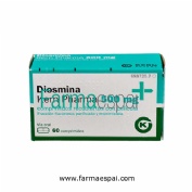 DIOSMINA KERN PHARMA 500 mg COMPRIMIDOS RECUBIERTOS CON PELICULA , 60 comprimidos