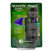 NICORETTE BUCOMIST 1 MG/PULSACION SOLUCION PARA PULVERIZACION BUCAL , 1x1 dispensador de 13,2 ml