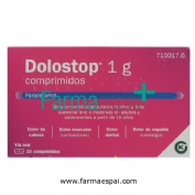 DOLOSTOP 1 G COMPRIMIDOS, 10 comprimidos