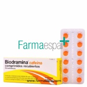 BIODRAMINA CAFEINA COMPRIMIDOS RECUBIERTOS , 12 comprimidos