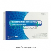 PARACETAMOL PENSAVITAL 1 G COMPRIMIDOS EFG, 10 comprimidos