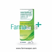 NORMOTUS EXPECTORANTE 2 MG/ML + 20 MG/ML SOLUCION ORAL, 1 frasco de 200 ml