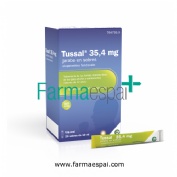 TUSSAL 35,4 MG JARABE EN SOBRES, 20 sobres de 10 ml