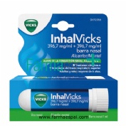 INHALVICKS 396,7 MG/ML   + 396,7 MG/ML BARRA NASAL, 1 aplicador