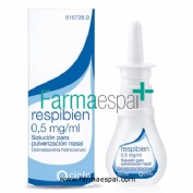 RESPIBIEN 0,5 mg/ml solución para pulverización nasal , 1 envase pulverizador de 15 ml