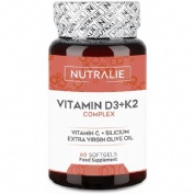 Nutralie vitamina d3+k2 complex 60 caps