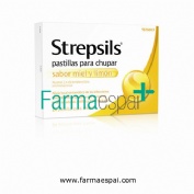 STREPSILS PASTILLAS PARA CHUPAR SABOR MIEL Y LIMON , 24 pastillas