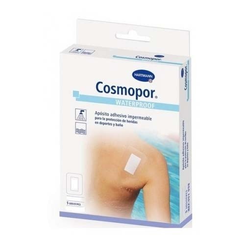 Cosmopor waterproof - aposito adhesivo (5 unidades 10 cm x 8 cm)