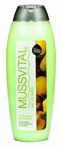 Mussvital gel ext frutas 750 cc