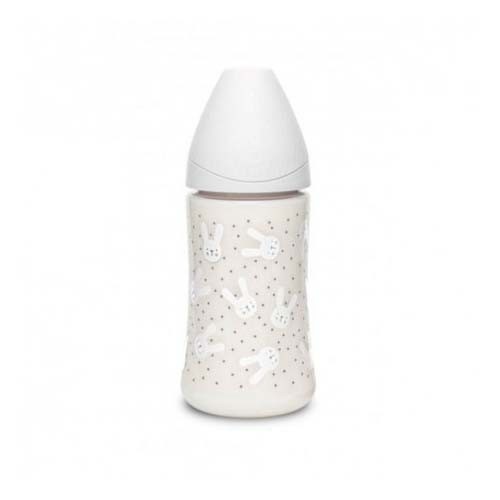 Suavinex Biberón Tetina Fisiologica Silicona Premium Bonhomía 270ml