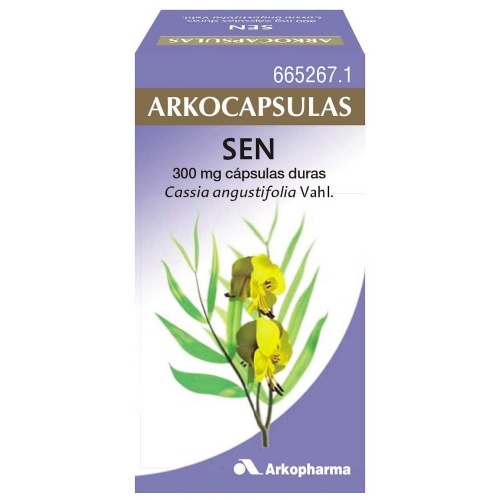 SEN ARKOPHARMA cápsulas duras , 48 cápsulas