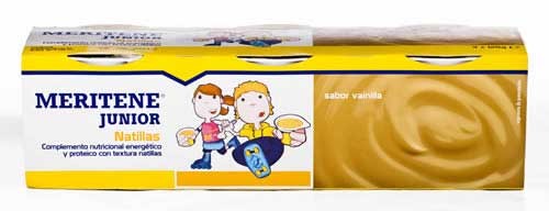 Meritene junior natillas (125 g 3 tarrinas vainilla)