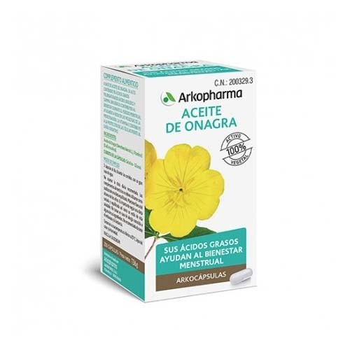 Aceite de onagra arkopharma (200 capsulas)