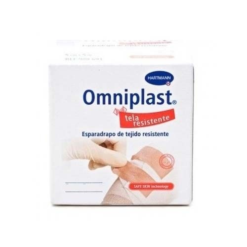 Esparadrapo hipoalergico - omniplast tejido resistente (1 unidad 10 m x 10 cm)