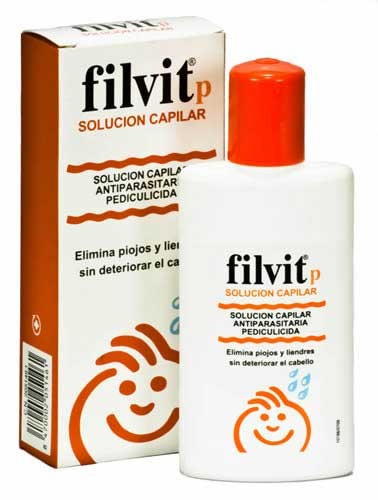 Filvit-p solucion capilar antiparasitario pediculicida (100 ml)
