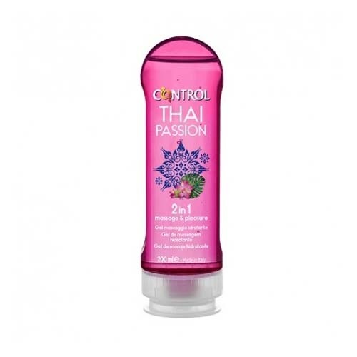 Control thai passion - 2 in 1 massaje & pleasure (gel 1 envase 200 ml)