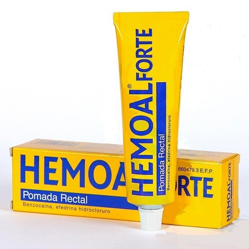 HEMOAL FORTE POMADA RECTAL, 1 tubo de 50 g