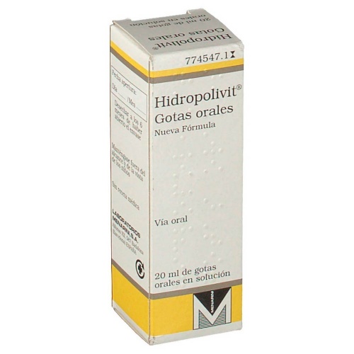 HIDROPOLIVIT GOTAS  ORALES EN SOLUCION , 1 frasco de 20 ml