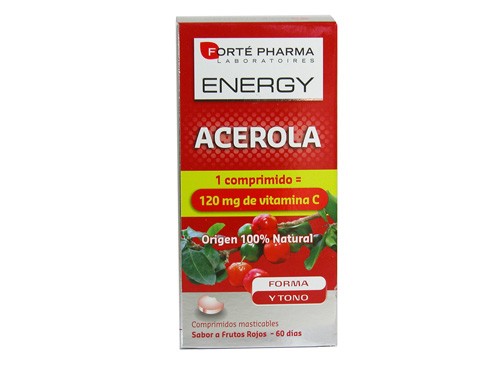 Forte vitamina c (60 comprimidos masticables)