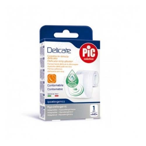 Pic delicate tnt antibacteriano - aposito adhesivo (blanco 6 x 50 cm)
