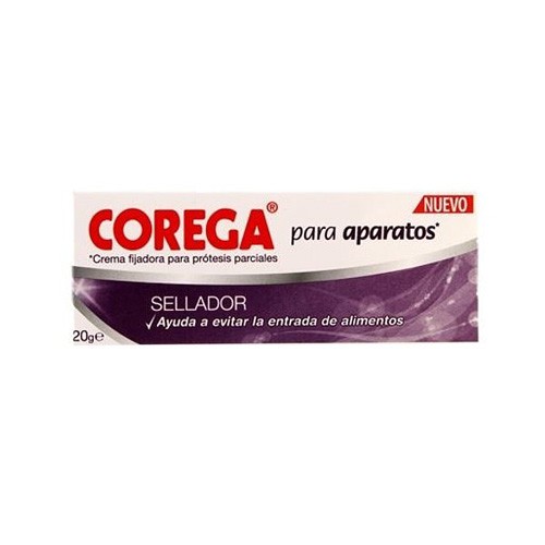 Corega aparatos sellador limpieza protesis dental 20 g