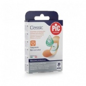 Pic classic con bactericida - aposito adhesivo (19x 77 mm 20 u)