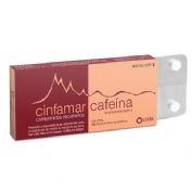 CINFAMAR CAFEINA 50 mg/50 mg COMPRIMIDOS RECUBIERTOS , 10 comprimidos